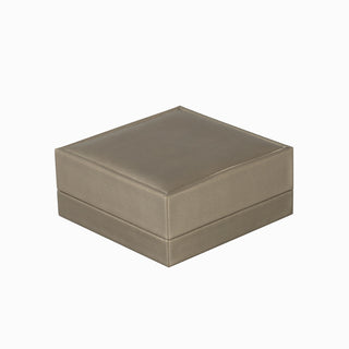 Cutie bijuterii Bratara Gama Piele, 9x9x4 cm - Auriu / Crem