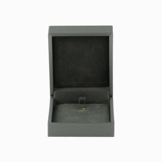 Cutie bijuterii Set Gama Piele, 7.5x8.5x3.5 cm - Gri