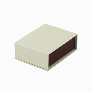 Cutie bijuterii Set Magnet, 7.3x9x3.3 cm - Crem / Bordo
