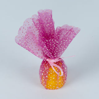 Saculet cadou Cercei Organza - Siclam