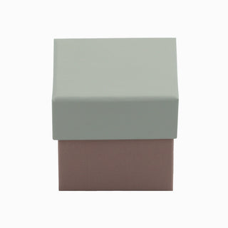 Cutie bijuterii Lg L.G, 5x5x4.5 cm - Crem / Roz / Gri