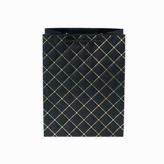 Punga cadou Cadou Romb, 18x23x10 cm - Negru
