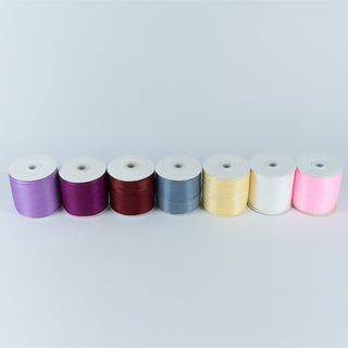 Panglica Organza, 0.5 cm latime, 500 y lungime - Bordo