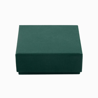 Cutie bijuterii Gama Diverse Culori Normal Paper, 8.5x9x3.8 cm - Verde