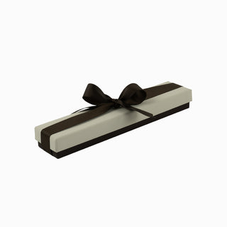 Cutie bijuterii Ribon Down R.D, 23x5x3 cm - Crem / Maro