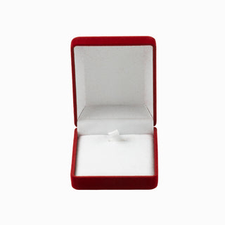 Cutie bijuterii Set Andreea, 6x7.5x3 cm - Rosu / Alb