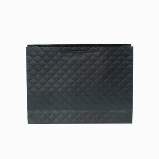 Punga cadou Cadou Romb, 42x31x11 cm - Negru