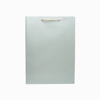 Punga cadou Cadou Iuni, 32x44x13 cm - Alb / Auriu