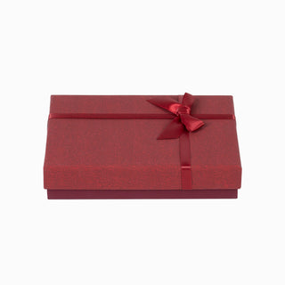 Cutie bijuterii Normal Paper, 9.5x13.5x3.5 cm - Bordo Deschis / Bordo