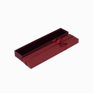 Cutie bijuterii Normal Paper, 21.5x4.5x3 cm - Bordo Deschis / Bordo