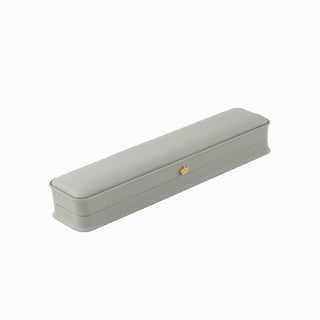 Cutie bijuterii Bratara Rege, 24x6x3 cm - Gri / Crem