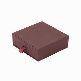 Cutie bijuterii Set Sertar, 9.5x9.2x3.3 cm - Bordo