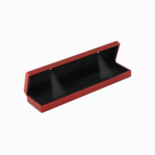 Cutie bijuterii Bratara Led, 23x5.5x3.5 cm - Rosu / Negru