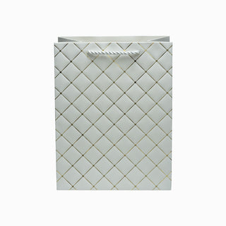Punga cadou Cadou Romb, 18x23x10 cm - Alb