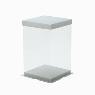 Cutie cadou Gama Urs Pliat, 21.5x21.5x31 cm - Transparent