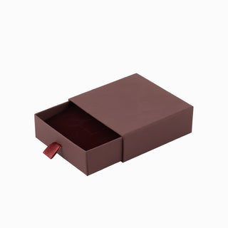 Cutie bijuterii Set Sertar, 9.5x9.2x3.3 cm - Bordo