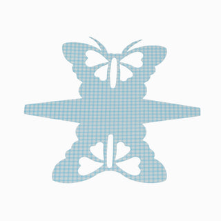 Cutie cadou Gama Cartier Fluture, 5.5x3x6.5 cm - Bleu