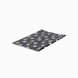 Hartie cadou Cadou Craciun, 73x51 cm - Negru