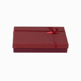 Cutie bijuterii Normal Paper, 13x18x3.5 cm - Bordo Deschis / Bordo