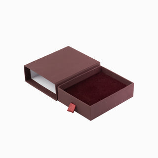 Cutie bijuterii Set Sertar, 7.5x9x3 cm - Bordo