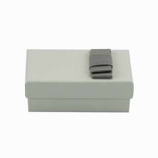 Cutie bijuterii Flower Up F.U, 5x8x3 cm - Crem / Alb / Gri