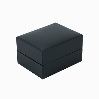 Cutie bijuterii Ceas Linoleu, 8x10x6 cm - Negru