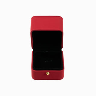 Cutie bijuterii Gama Lady Lady, 6x6x6.2 cm - Rosu / Negru