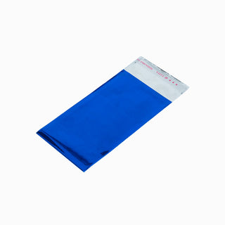 Plic cadou Plic Inima, 7x12+3 cm - Albastru