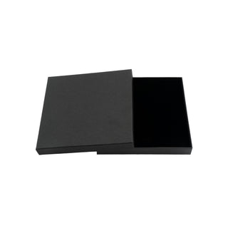 Cutie bijuterii Gama Negru Normal Paper, 21x21x3 cm - Negru