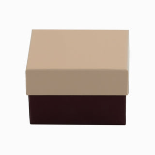 Cutie bijuterii Lg L.G, 8.5x9x6 cm - Somon / Bordo