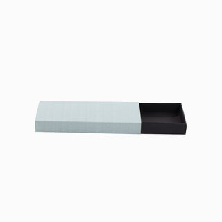 Cutie cadou Gama Sertar Pliat, 12.5x26x3 cm - Maro / Bronz