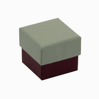 Cutie bijuterii Lg L.G, 4x4x3.5 cm - Gri / Bordo