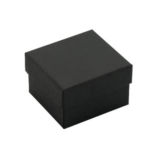 Cutie bijuterii Gama Negru Normal Paper, 9x9x6 cm - Negru