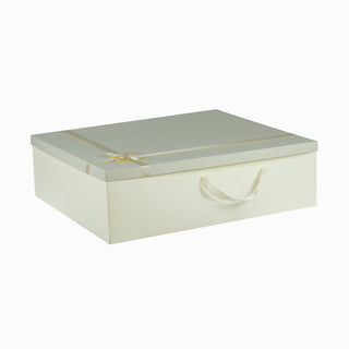 Cutie cadou Palarii Pliat, 70x60x20 cm - Crem Inchis / Crem