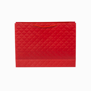 Punga cadou Cadou Romb, 42x31x11 cm - Rosu