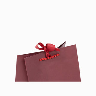 Punga cadou Cadou Texturat, 21x21x13 cm - Bordo