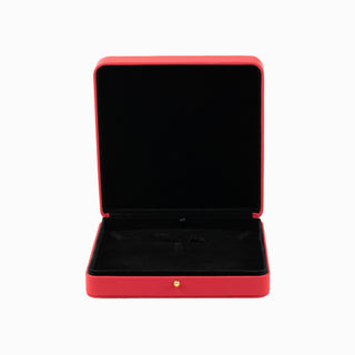 Cutie bijuterii Set Gama Lady, 19x19x5.5 cm - Rosu / Negru