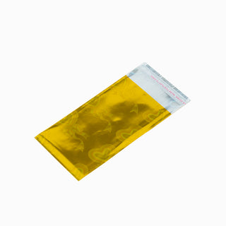 Plic cadou Plic Inima, 7x12+3 cm - Galben