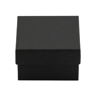 Cutie bijuterii Gama Negru Normal Paper, 9x9x6 cm - Negru