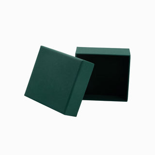 Cutie bijuterii Gama Diverse Culori Normal Paper, 8.5x9x3.8 cm - Verde