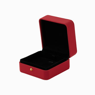 Cutie bijuterii Set Gama Lady, 9x9x5.5 cm - Rosu / Negru