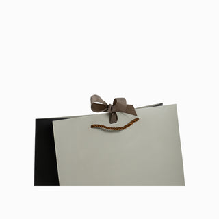 Punga cadou Cadou Iuni, 32x44x13 cm - Crem / Maro