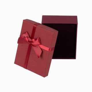 Cutie bijuterii Normal Paper, 7x9x3 cm - Bordo