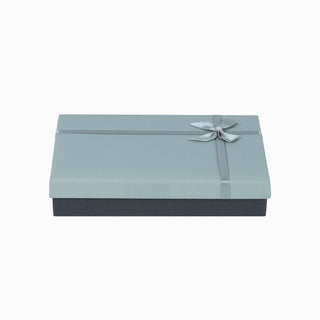 Cutie bijuterii Normal Paper, 13x18x3.5 cm - Gri Deschis / Gri Inchis / Gri