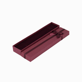 Cutie bijuterii Normal Paper, 21.5x4.5x3 cm - Bordo