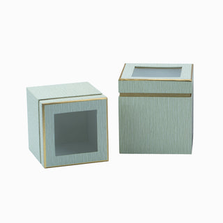 Cutie rigida cadou Rigid Set 2, 18x18x19 cm - Crem