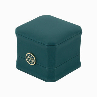 Cutie bijuterii Set Gama Piele, 7.5x7.5x6 cm - Crem