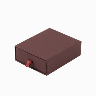 Cutie bijuterii Set Sertar, 7.5x9x3 cm - Bordo