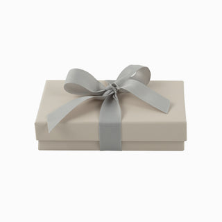 Cutie bijuterii Ribon Down R.D, 9.5x13.5x3.5 cm - Crem / Negru / Gri