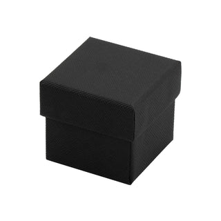 Cutie bijuterii Gama Negru Normal Paper, 5x5x4.5 cm - Negru